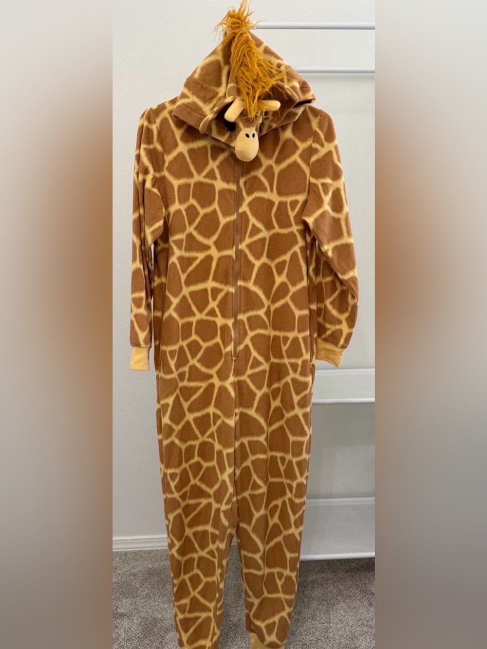 Xhilaration Adult GIRAFFE Halloween Costume Sleepwear Size M/L!